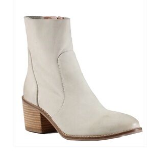 Elegant Cream Ankle Booties